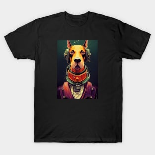 Vintage doberman portrait T-Shirt